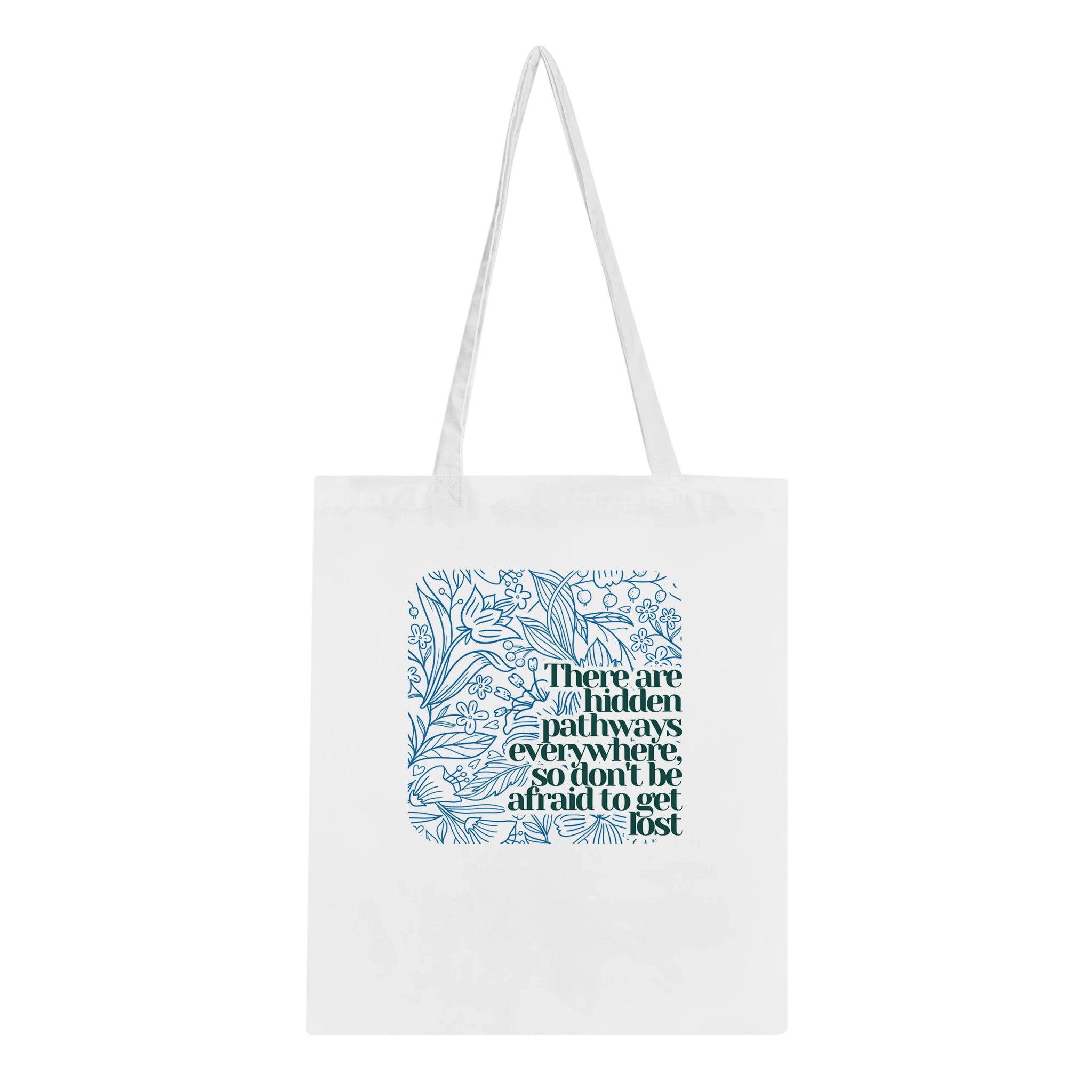 Hidden Pathways' Tote Bag 100% organic cotton – Birdy & Bright