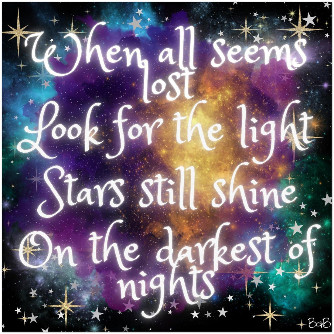 New Design Available Now - Stars in the Dark - Birdy & Bright